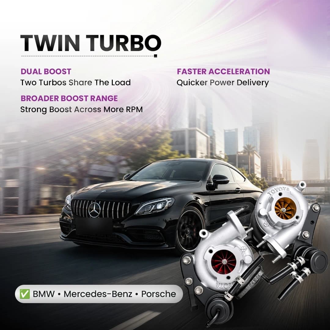 Automotive Parts & Services: Twin turbo