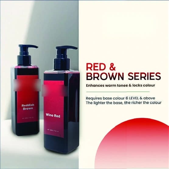 Hair Care Supply: Red and brown shades