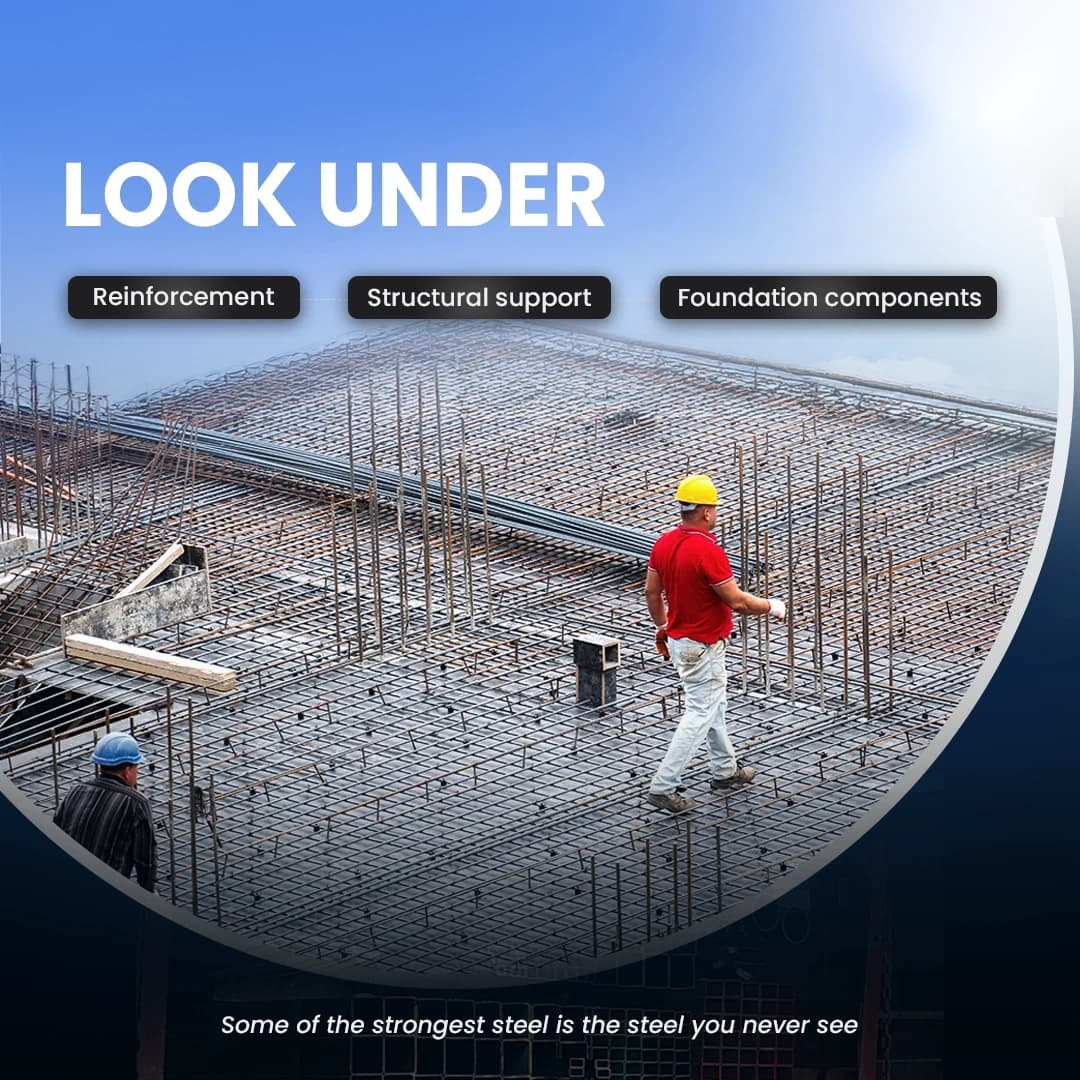 Construction Supply: Reinforcement beneath the surface